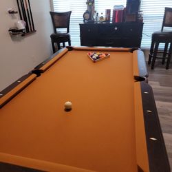7ft Slate Pool Table