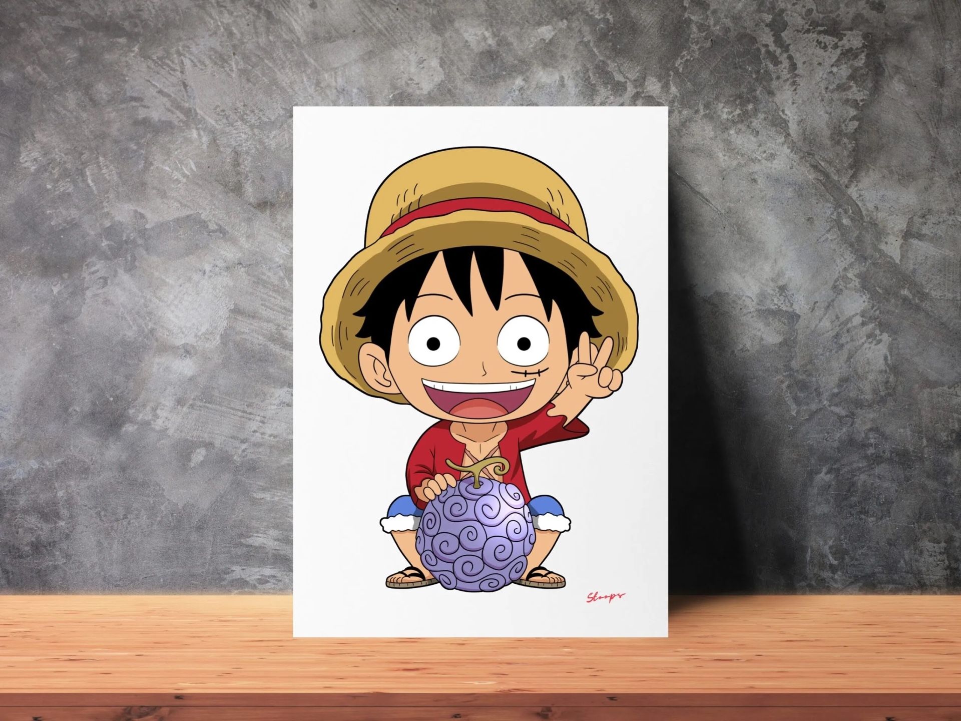 Luffy Print