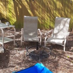 Free Backyard Chairs And Bar Cart