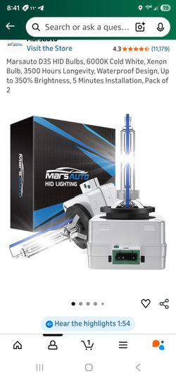 D3s Hid Head Lighta Light Bulbs Ford