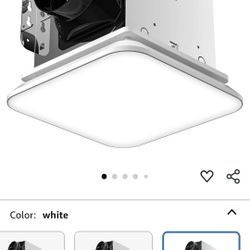 Bathroom Exhaust Fan And Light