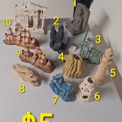 Aquarium Accessories. Price As Marked 