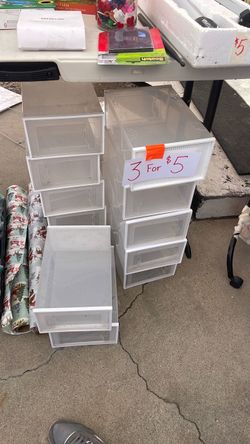 Plastic Stackable Shoe Storage Units