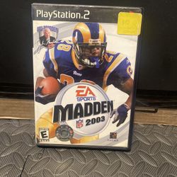 Madden 2003 Ps2