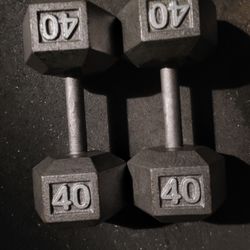 40lbs Dumbells Weights