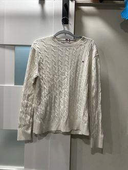 Tommy Hilfiger Men's Cable Knit Crewneck Sweater