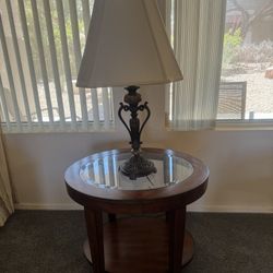 End Table, Glaas