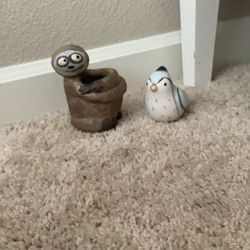 Bird And Sloth Animal Decor