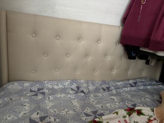 Headboard, frame and bed (FULL)