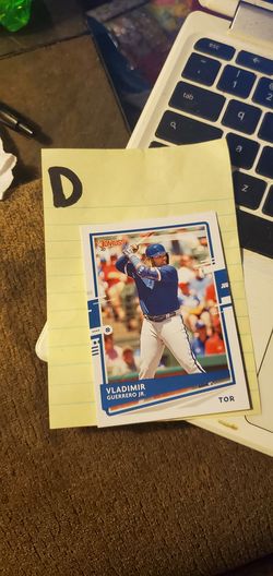 Vladimir Guerrero Jr baseball card