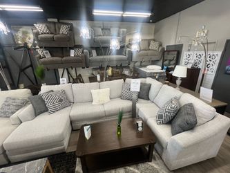 ⭐️3pc NUVELLA fabric, Sectional⭐️