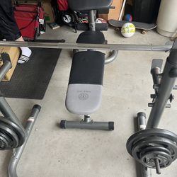 Bench With Weights 
