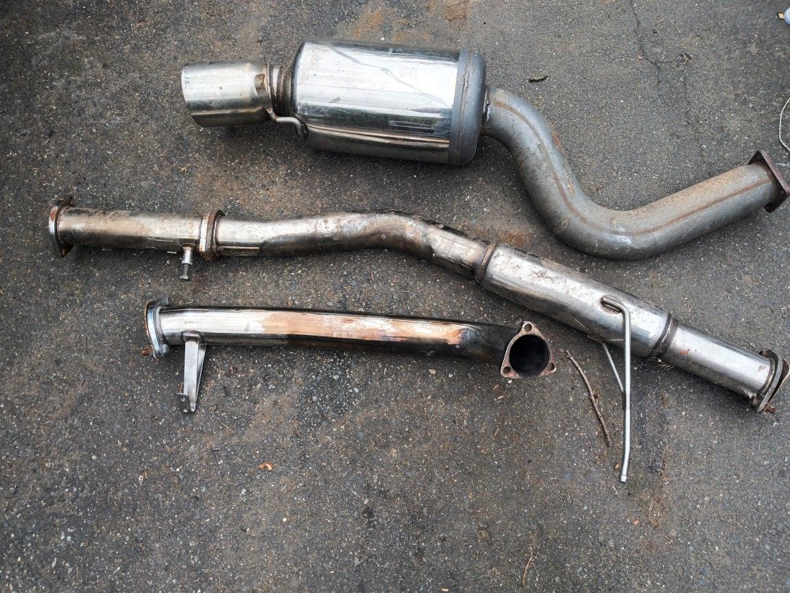 Exhaust Pieces + Hks Super Drager