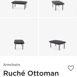 Authentic Ligne Roset Ruché Ottoman