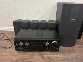 Panasonic SC-HT280 5.1 Surround Sound Home Theater System & Subwoofer - Working