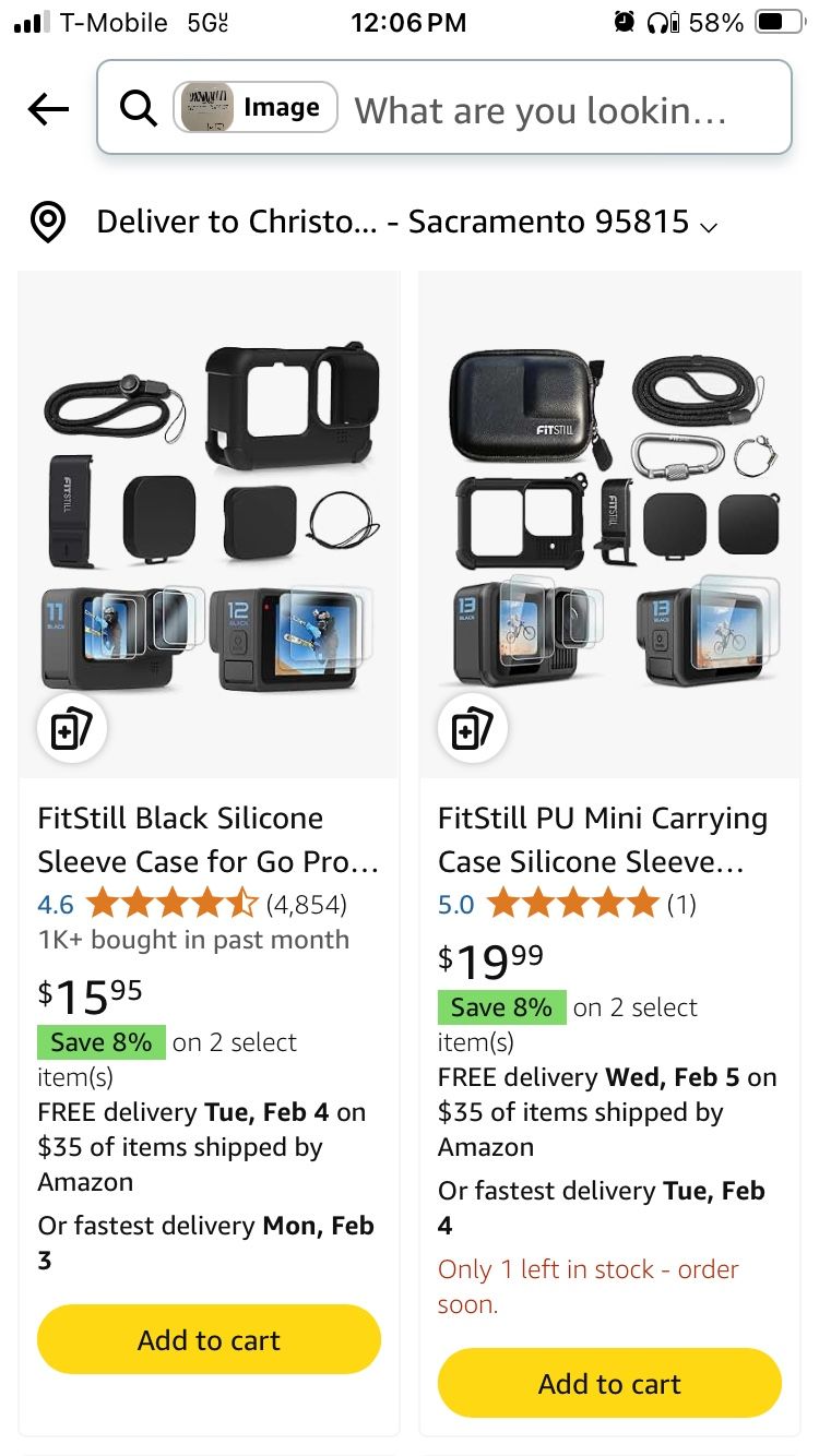 GoPro case