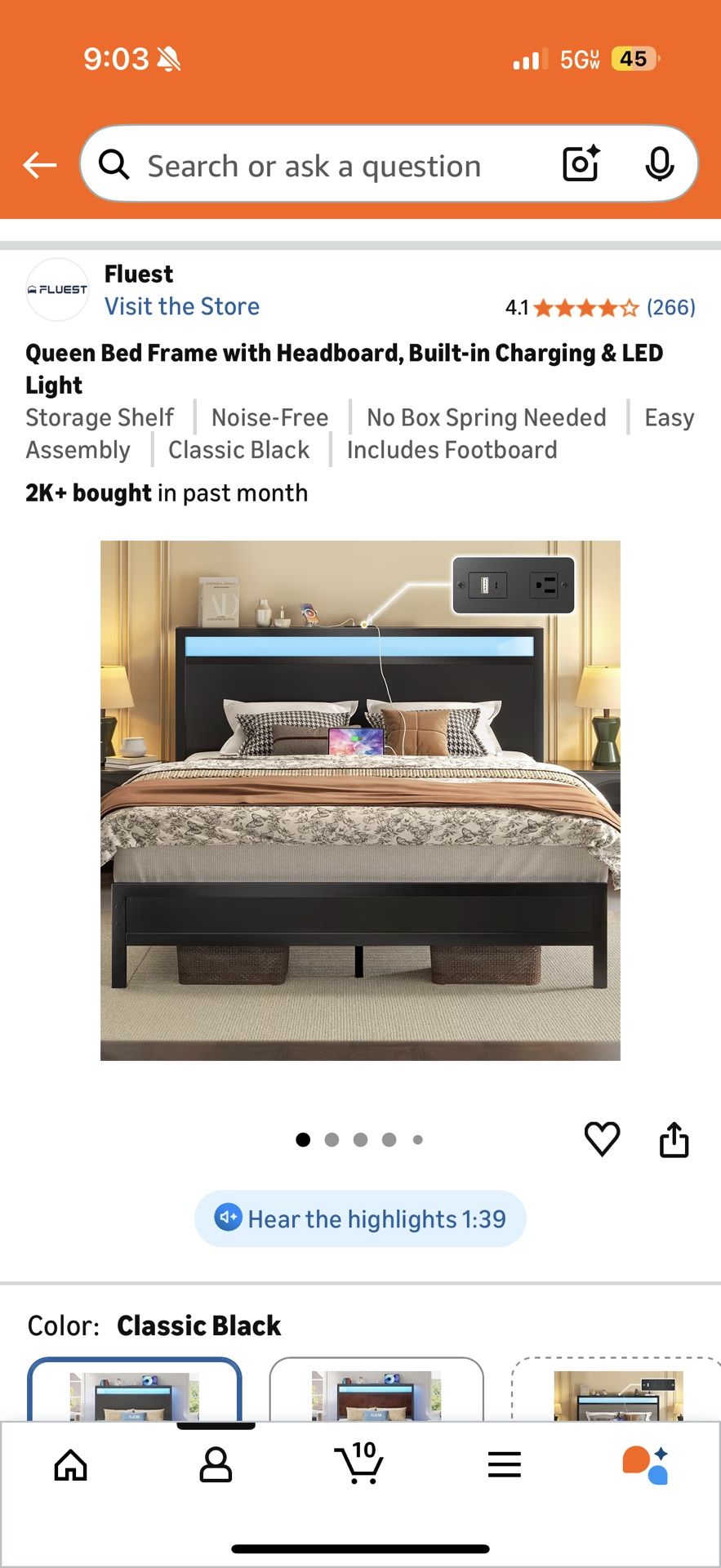 Brand New Queen Bed Frame