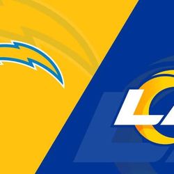 2 Chargers vs rams Tixs 