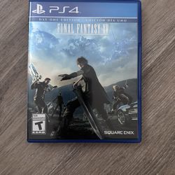 Final Fantasy XV PS4 Game 