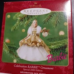 2000 Holiday Barbie Ornament