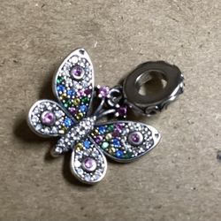 Gorgeous Butterfly Similar To Pandora’s Charm for Bracelet, New