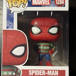 Marvel Funko Pop 1284. Spider-Man  In Christmas sweater