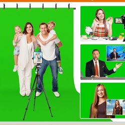 🎥 Kit Soporte para Fondo Fotográfico / Chroma Key - Totalmente Nuevo