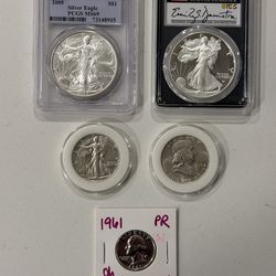 ASE/Half Dollars/Quarter RARE Bundle!