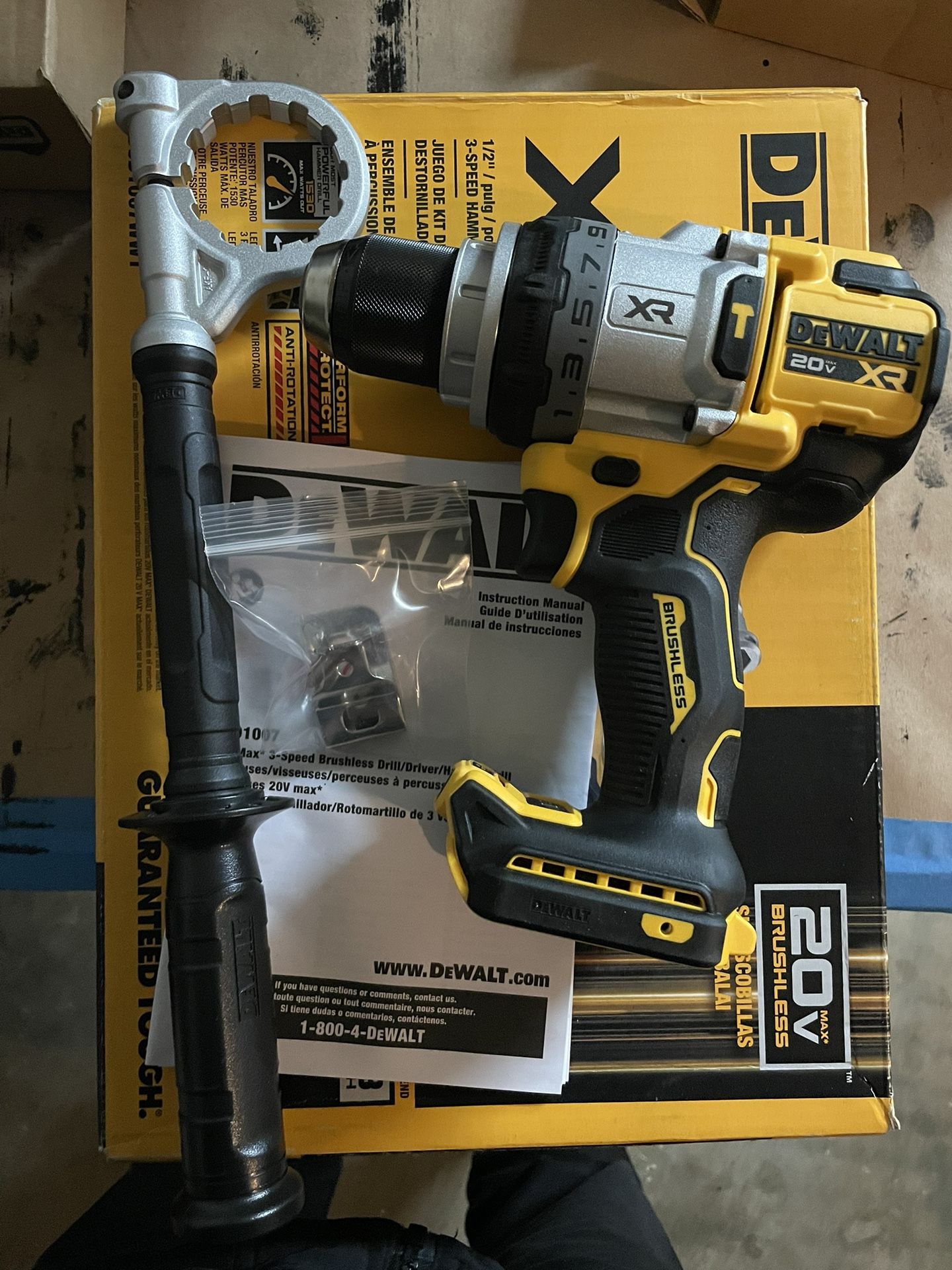 Dewalt Dcd1007 Hammer Drill