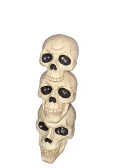 Seasons 3 Skull Totem – Talking, Music, Red Light-Up Eyes, Clapper, 28" Halloween Prop