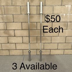 5ft Barbell for Strength Training, 2 Inch Bar for Squats, Curls, Deadlifts, Presses, Hip Thrusts