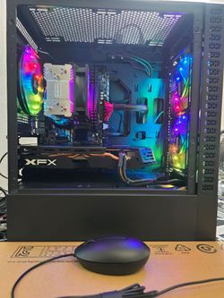 Gaming pc intel i7-2600k, rx 580, 16 gb ram, ssd, hdd, wifi, keyboard and mouse