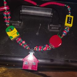 teacher / principals necklace.