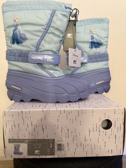 Elsa Snow Boots Frozen 2 SOREL Youth size 3