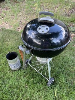 Weber charcoal grill