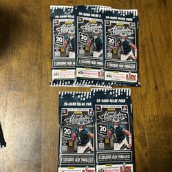 2024 Panini Absolute Football NFL 20-Card Value Pack Lot of 5 New Sealed 