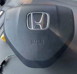 Honda Civic Left Driver Steering Wheel Air 12-15