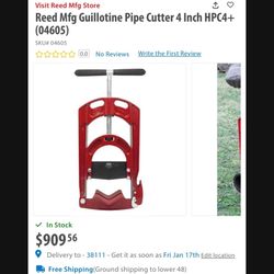 Guillotine Pipe Cutters 