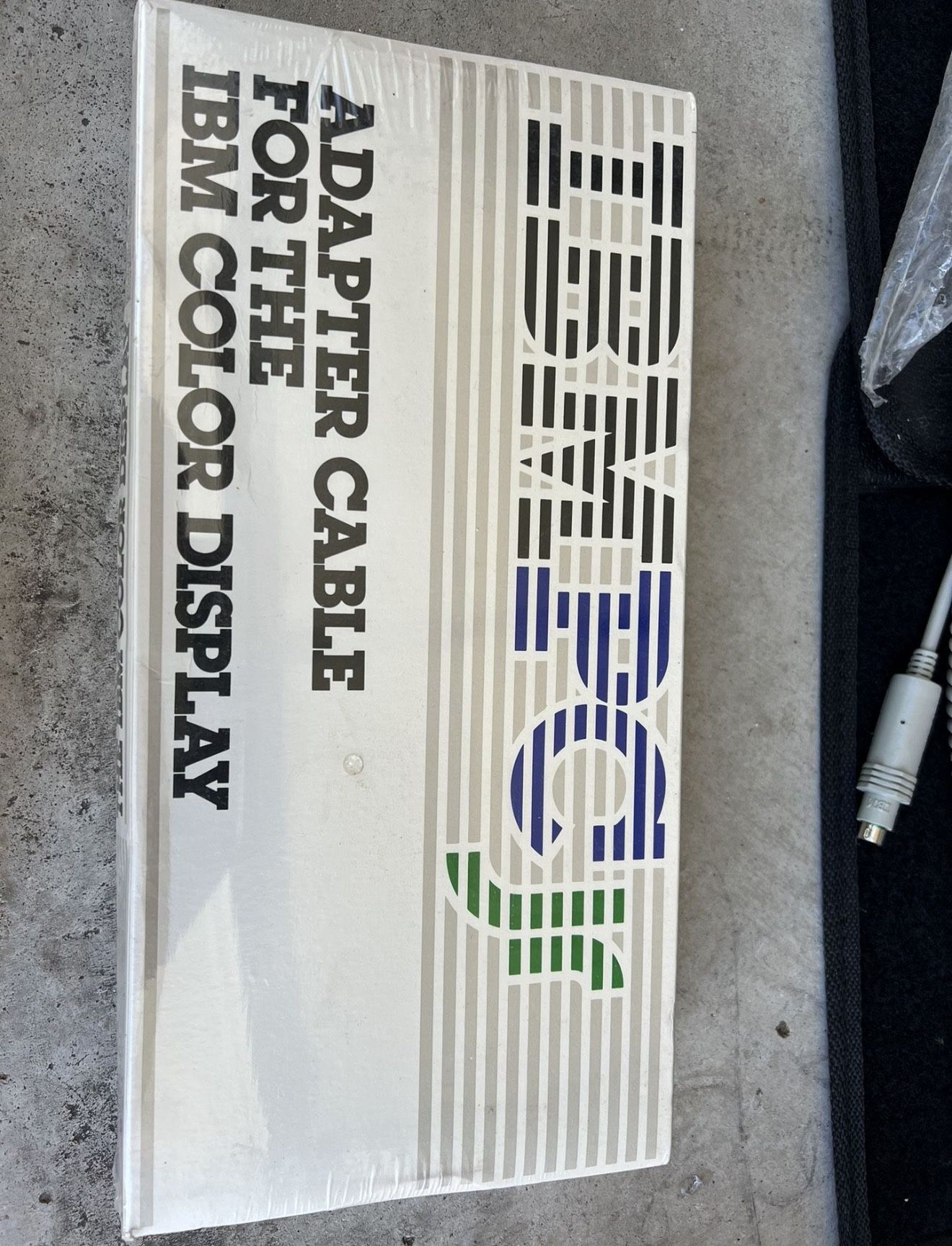 IBM PC Jr ADAPTER CABLE / PC Jr Keyboard And Cable / PC jr PS supply
