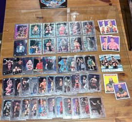 Topps Chrome WWE Card Lot - Mint - Pink Mini Diamonds 194/250