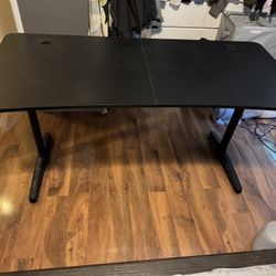 Large Black Desk