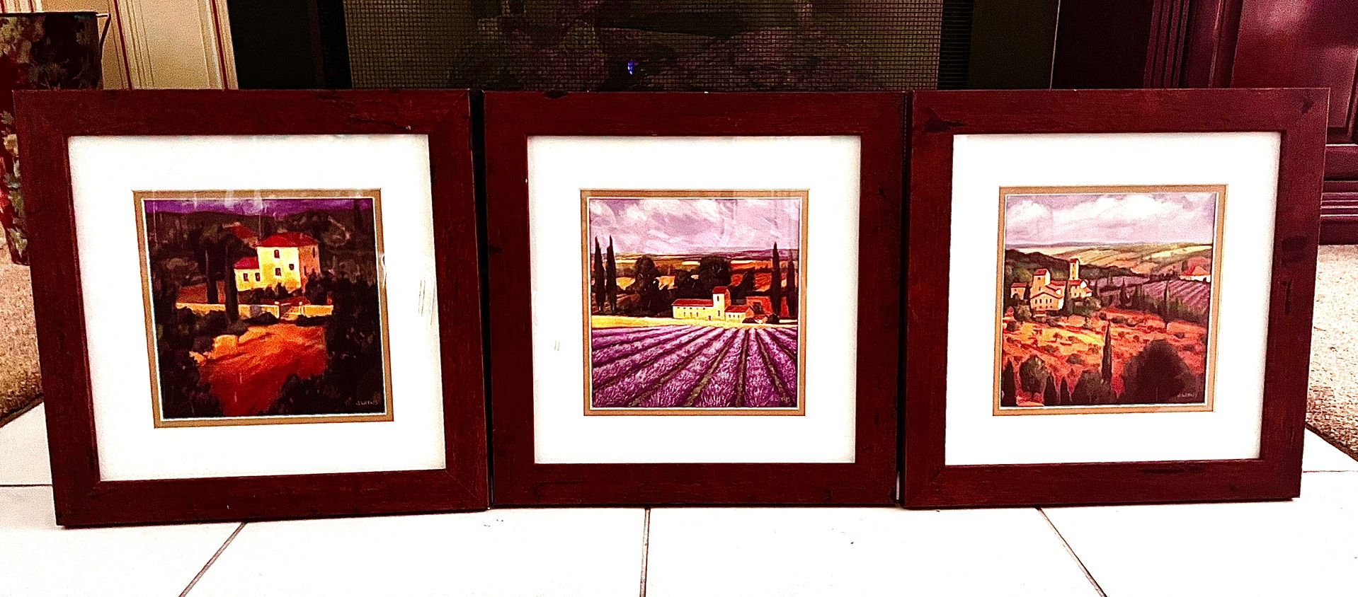 3 set James Wiens Art in Motion