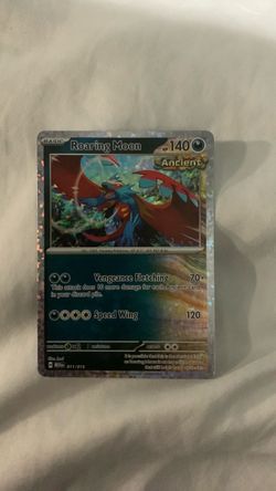 Roaring Moon Holo Pokémon Card 011/015 make an offer