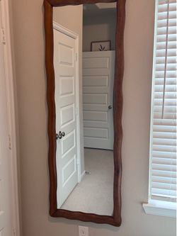 Mid century full length mirror