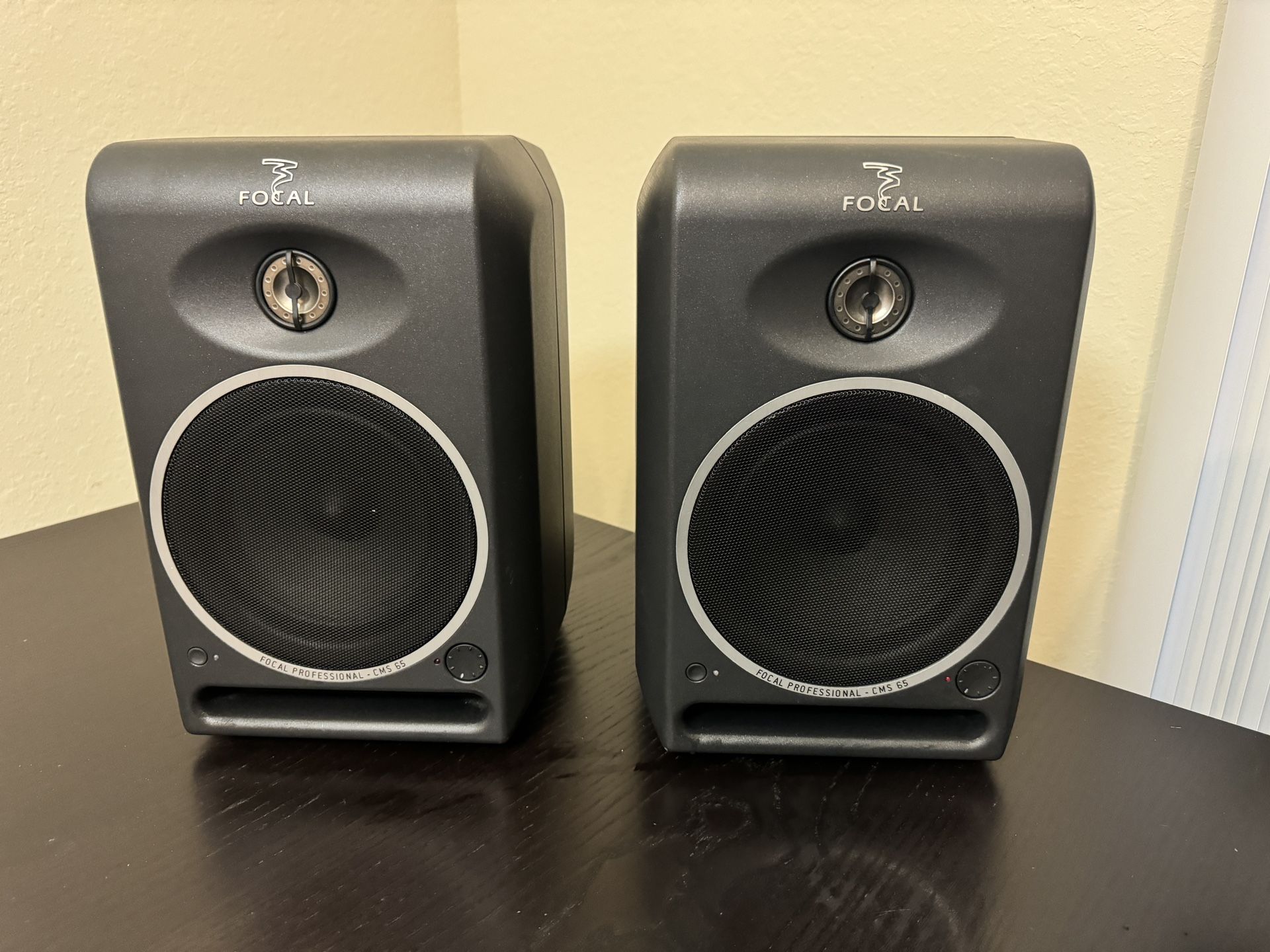 Focal Cms65 Studio Monitors Speakers Pair