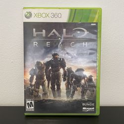HALO Reach Xbox 360 Like New CIB w/ Manual Original Label Video Game