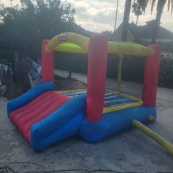 Little Tikes Shady Jump N Slide Bouncer With Blower