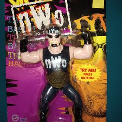 Monday Nitro WCW Figure "NWO Hulk Hogan" ( Vintage ToyMakers 1997 ) NEW