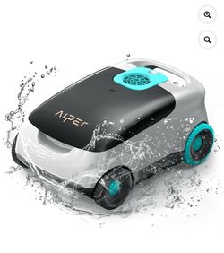Aiper - Scuba L1 Cordless Robotic Pool Cleaner for Above-Ground Pools up to 1100sq.ft, Bumper Protection, Automatic Pool Vacuum - White