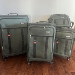 4 Piece Coleman Luggage Set